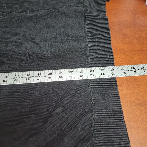 #251 BKE mens pullover quarter zip up sweater size XL - Picture 4 of 7